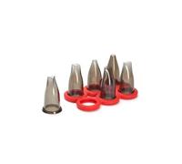 De Buyer - Coffret GEO : 6 douilles en tritan avec support | 16,5 x 8,5 x 7 cm