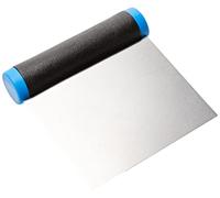 De Buyer – Coupe-pâte souple à lame droite en acier traité – 11 x 8,8 x 2,5 cm – Blanc