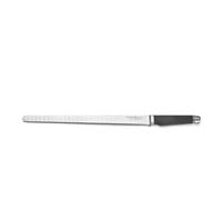 De Buyer - Couteau tranchelard Santoku FK2 en acier inoxydable - Longueur 30 cm -, Noir