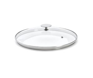 De Buyer Couvercle en verre Alchimy avec anneau profond Ø28 cm