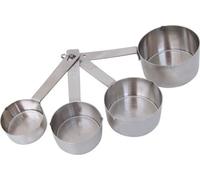 DE BUYER Cuillère à mesurer 4 pièces Cuillère de dosage en acier Portionneur Cuillère de cuisine Nouveau