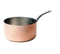 De Buyer, depuis 1830-InoCuivre-6406.18-Casserole Cuivre-Inox EP. 2mm - Q. Inox 18cm inox G