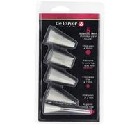 De Buyer – Coffret 5 douilles inox 2/6/8 mm, 8 dents, C6 – Qualité pro sans soudure