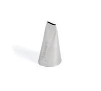 De Buyer - Douille à ruban en inox - 10 x 2 mm - En Inox, Idéale pour Décorer, Garnir et Remplir, Soudure pour Hygiène Parfaite, S'Adapte aux Poches Pâtissières.
