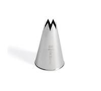 Douille inox cannelee e6 - 6 dents