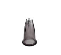 De Buyer - Douille cannelée en tritan - E6 - Diamètre 13 mm -, Noir