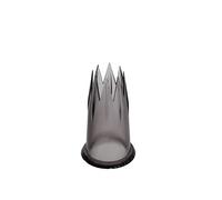 De Buyer - Douille cannelée en tritan - F8 - Diamètre 18 mm -, Noir