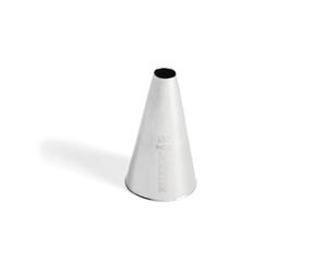 DE BUYER - Douille en INOX Unie - Diamètre 0,7 cm - en INOX, Idéale pour Décorer, Garnir et Remplir, Soudure pour Hygiène Parfaite, s'adapte aux Poches Pâtissières