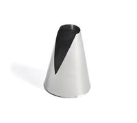 DE BUYER - Douille Saint-Honoré en INOX - Diamètre 1,6 cm - en INOX, Idéale pour Décorer, Garnir et Remplir, Soudure pour Hygiène Parfaite, s'adapte aux Poches Pâtissières