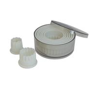 DE BUYER DŽcoupoir Plastique Rond cannelŽ 2 ˆ 10 cm Assortis x 9