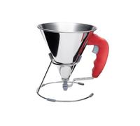 De Buyer - Entonnoir à piston avec pied KWIK en inox - 0,8 L -