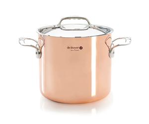 De Buyer Fait-tout avec couvercle Prima Matera haut induction 20 cm