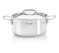 DE BUYER Faitout Affinity avec couvercle - Inox - Diamètre : 20 cm