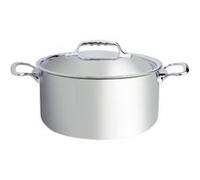 DE BUYER -3742.20 -faitout affinity a couv.tout inox ø 20, Argent