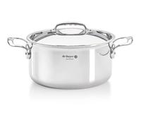 DE BUYER -3742.24 -faitout affinity a couv.tout inox ø 24, Argent