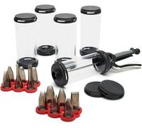 De Buyer Le Tube Pro Douche automatique pour pâtisserie avec set d'accessoires