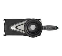 Mandoline Kobra V Axis : coupe-tranche professionnel noir avec poussoir de sécur