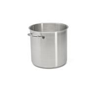 De Buyer - Marmite sans couvercle en inox PRIM'APPETY - 24 cm - Sans PFAS, Inox 18/10 de Qualité Professionnelle, Fond Magnétique Épais pour Cuisson Maîtrisée, Tous Feux + Four, Finition Poli Brossé