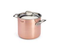 De Buyer - Marmite en cuivre PRIMA MATERA avec couvercle en inox - Diamètre 20 cm -
