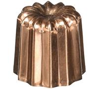 Petit moule cannele bord. cuivre ø 55