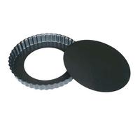 DE BUYER Moule à tarte cannelé fond amovible 28 cm
