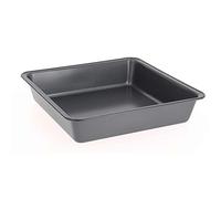 De Buyer - Moule carré en acier antiadhésif - 22,5 x 22,5 x 5 cm -, Noir