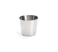 De Buyer - Moule Dariole ou "Crème Caramel" en Inox - 5,5 cm - Parfait pour le Formage à Froid et les Crèmes au Caramel, Soufflés, Entremets, Glaces, Riz, Flan, Robuste, Durable et Indéformable
