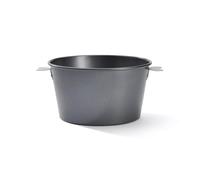 DE BUYER - Moule haut à charlotte en acier antiadhésif | Diamètre 18 cm, hauteur 10 cm