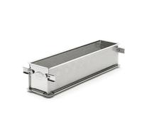 Moule à pâté en croûte pliable à charnières en inox perforé Air System® Géoforme