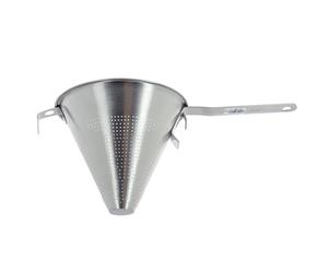 De Buyer - Passe-sauce "Chinois" en inox perforé - Diamètre 27 cm -, Argent | Ustensile Indispensable de Qualité Professionnelle, en Inox Robuste et Résistant