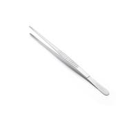 De Buyer - Pince fine de présentation en inox - Longueur 25,5 cm -, Argent