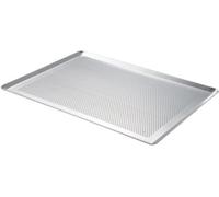 De Buyer - Plaque pâtissière en aluminium perforée bords pincés 40 x 30 cm Argent
