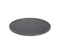DE BUYER - Plaque de Cuisson Ronde Tourtière en Acier - 40 cm | Idéale pour les Pizzas, Plaque En Tôle d'Acier Épaisse, Bonne Transmission de la Chaleur