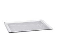 De Buyer - Plaque pâtissière en aluminium perforée aux bords pincés - 40 x 30 cm -, Argent