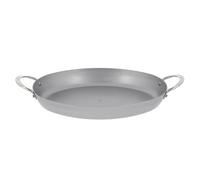 De Buyer - Plat à rôtir en tole d'acier MINERAL B - 21 x 31 cm - Fabriqué en France, Sans PFAS, Anti Adhérence Naturelle, Queue Rivetée et Finition à la Cire d'Abeille, Tous Feux + Flash Four