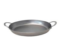 Plat ovale minéral b élément 36 cm - De Buyer - Argent - Métal Argent G
