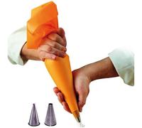 DE BUYER Poche pâtissière souple + 2 douilles inox