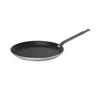 De Buyer - Poêle à crêpes antiadhésive CHOC RESTO INDUCTION en aluminium - Diamètre 26 cm -, Noir, Métallique
