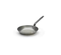 De Buyer Poêle à frire "Coupe Lyonnaise" en acier CARBONE PLUS 26 cm Gris
