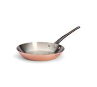 De Buyer - Poêle à frire en cuivre INOCUIVRE avec queue en fonte d'acier - Diamètre 28 cm -