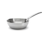 De Buyer Poêle à sauter arrondie Alchimy en acier inoxydable Ø20 cm