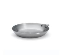 De Buyer - Poêle amovible en tôle d'acier MINERAL B - Diamètre 28 cm -, Gris