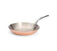 DE BUYER - Poêle en Cuivre INOCUIVRE avec Queue en Fonte d'Inox - 28 cm -