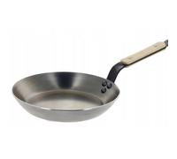de Buyer Poêle HiCarbone avec manche en bois Minéral B - 20 cm
