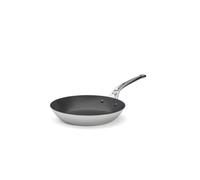 De Buyer - Poêle ronde antiadhésive en inox AFFINITY - 24 cm - Fabriquée en France, Sans PFAS, Montée Rapide en Température, Inox 18/10, Tous Feux + Four, Finition Poli Brillant