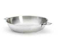 De Buyer Poêle Twisty 3493.24 tout inox 24 cm Argenté