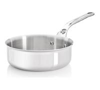 De Buyer Sauteuse AFFINITY 24 cm - Inox 18/10, 5 couches, Sans PFAS, Tous feux + Four