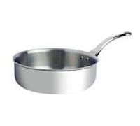 De Buyer Sauteuse AFFINITY 24 cm - Inox 18/10, 5 couches, Sans PFAS, Tous feux + Four