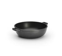 De Buyer - Sautoir antiadhésif à 2 anses CHOC EXTREME - Diamètre 24 cm -, Noir