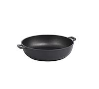 De Buyer - Sautoir antiadhésif à 2 anses CHOC EXTREME - Diamètre 36 cm -, Noir